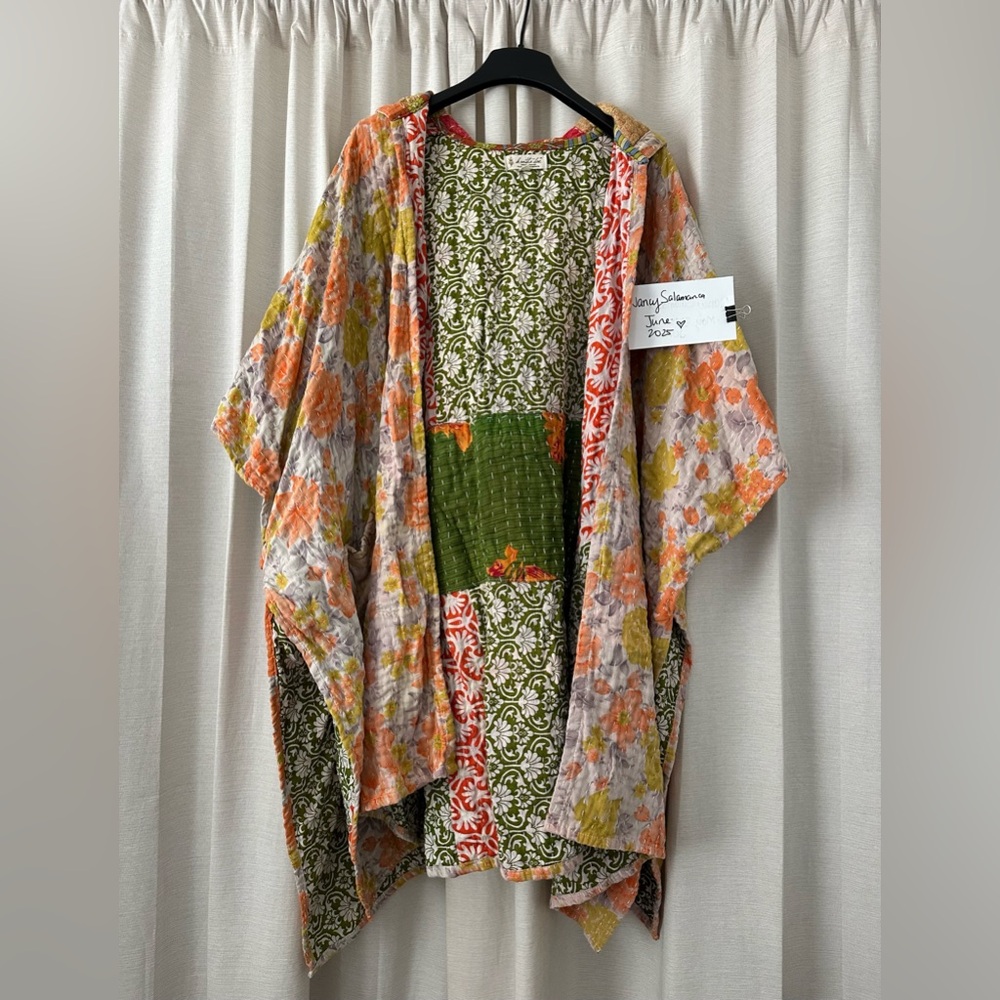 Kantha Bae Wanderlust Poncho